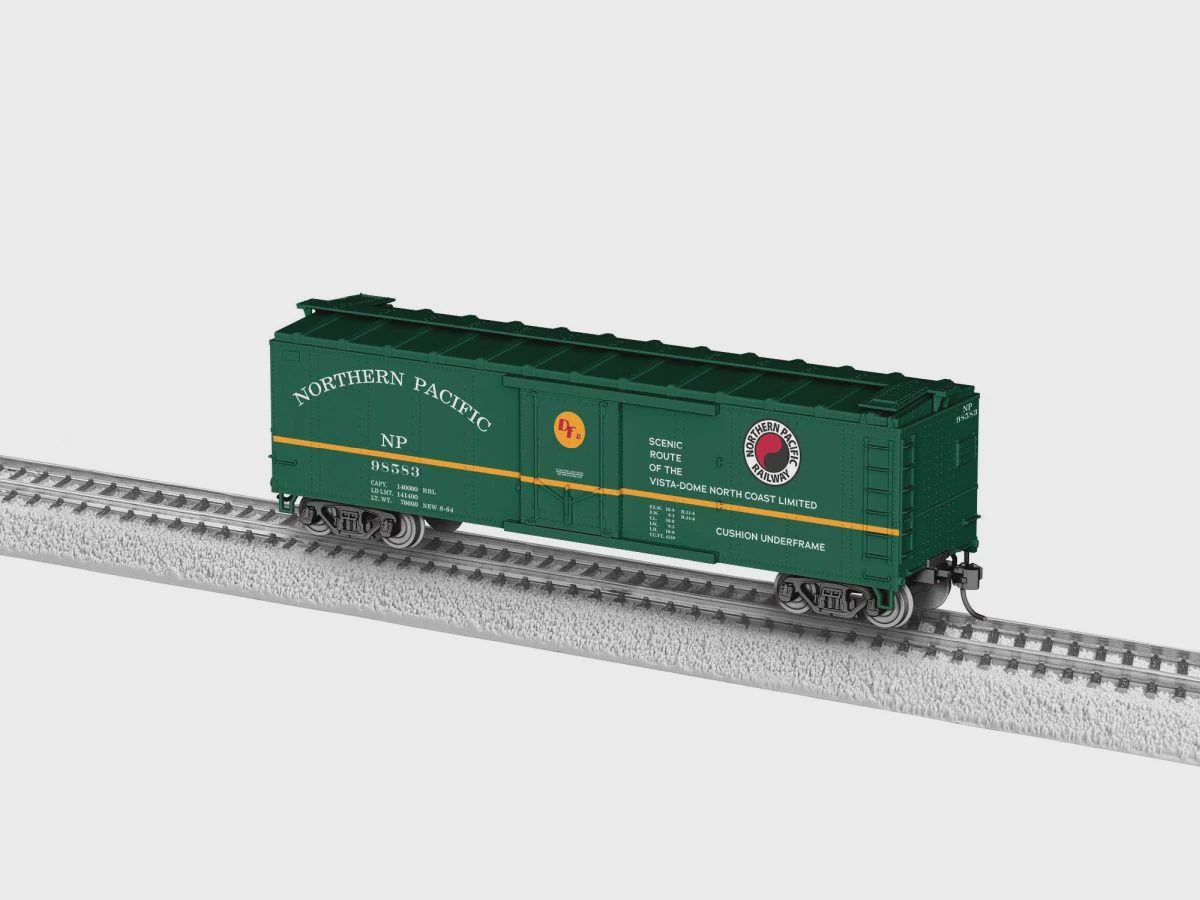 Lionel HO Northern Pacific 40' Steel Flat-End Boxcar #98583 (LNL2454390)