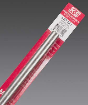 K+S Round Stainless Steel Tube 7/16x.028" (K+S87121)