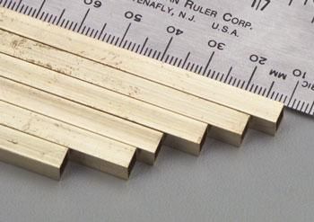 K+S Square Brass Tube 7/32 (6) (K+S154)
