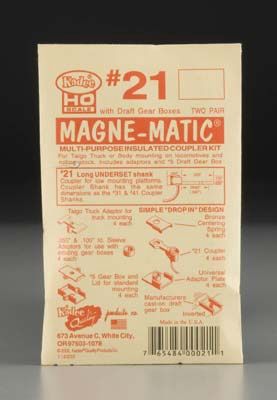 Kadee 20 Series Magne Long 25/64" Underset Shank (KAD21)