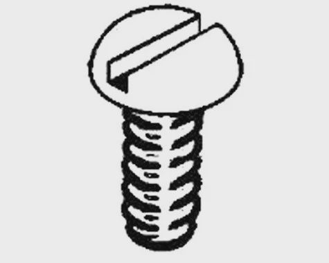 Kadee Stainless Steel Screws, 2-56 x 3/8" (12) (KAD1708)