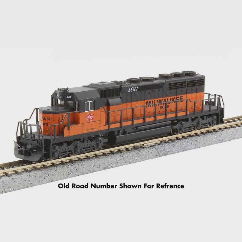 Kato 1764824 N Scale Milwaukee Road EMD SD40-2 Diesel Locomotive 30 (DC) (KAT1764824)