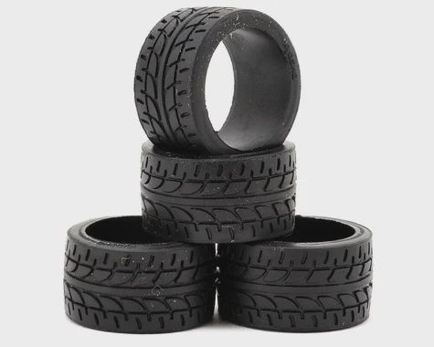 Kyosha MINI-Z Racing Radial Wide Tire (4) (KYOMZW3810)
