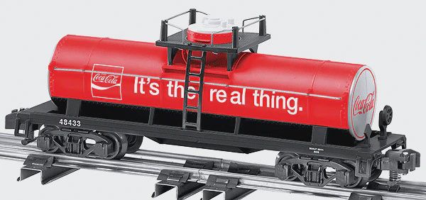 Lionel Coca-Cola&amp;reg; Single-Dome Tank Car (LNL648433)