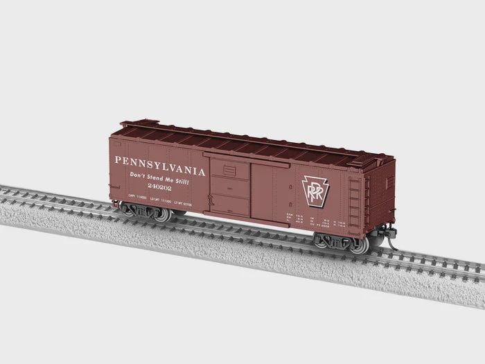 Lionel HO 40' Steel Flat-End Boxcar - Pennsylvania Railroad #240202 (LNL2354150)