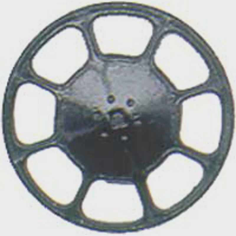 Kadee HO Brake Wheel, Modern/Black (8) ((KAD2045)