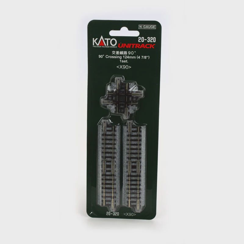 Kato N 124mm 4-7/8" 90-Degree Crossing (KAT20320)