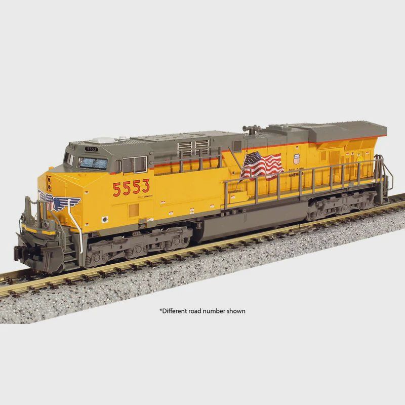 Kato N GE ES44DC CSX "Boxcar" #5293 w/ Digitrax DCC (KAT1768954DCC)