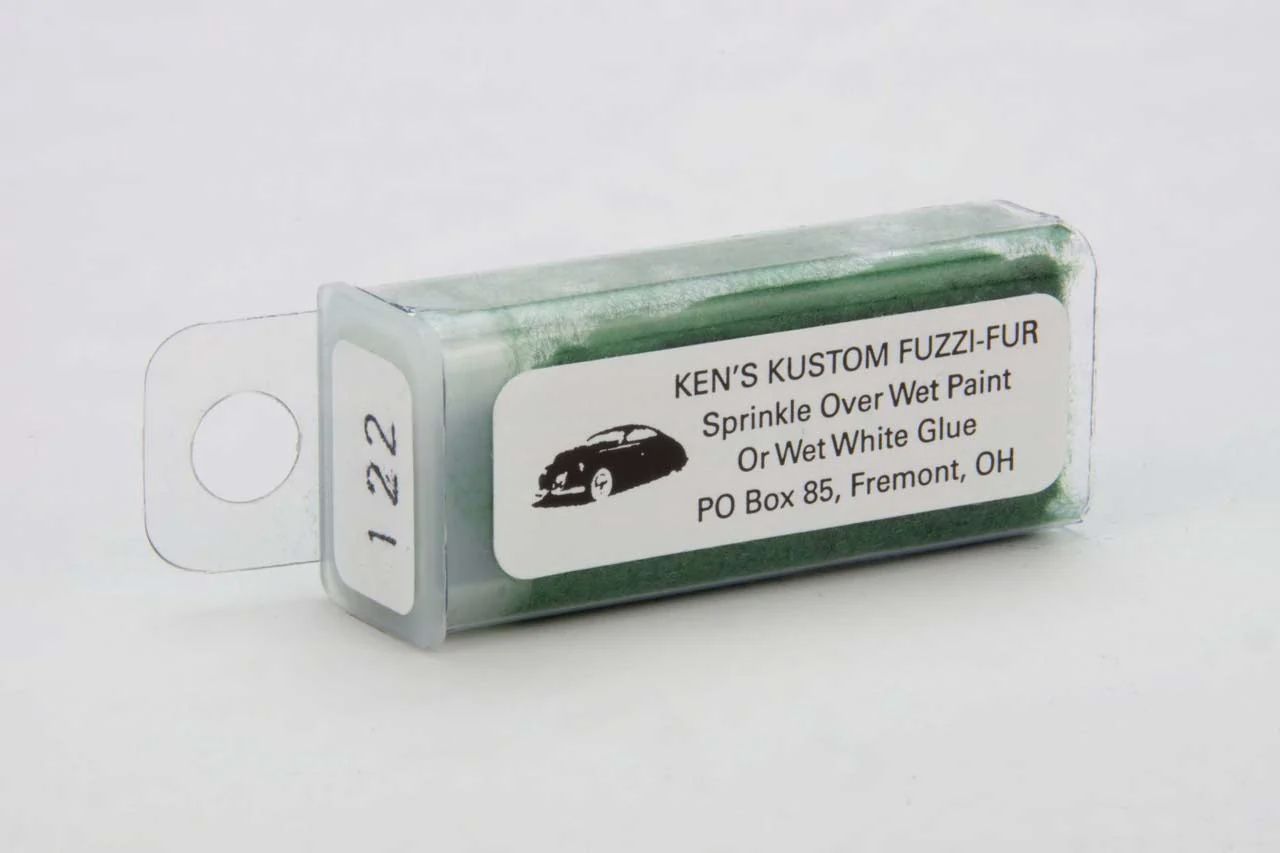 Ken's Kustom 1/24-1/25 Dark Green Fuzzi Fur (KEN-122)