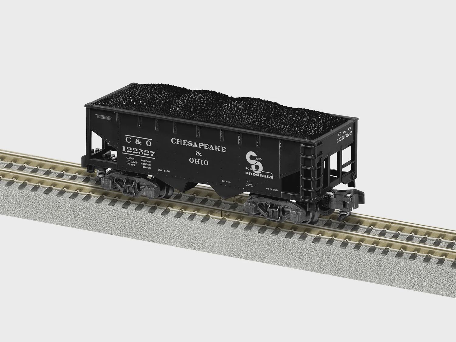 Lionel CHESAPEAKE &amp; OHIO 2-BAY HOPPER #122527 (LNL2119262)