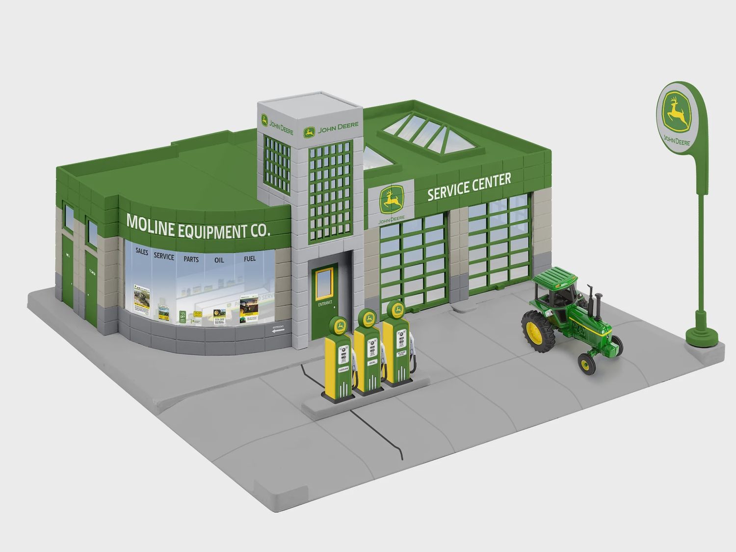 Lionel JOHN DEERE SERVICE GARAGE (LNL2129310)