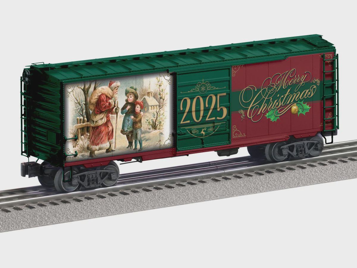 Lionel O 2025 Christmas PS-1 Boxcar (LNL2526690)