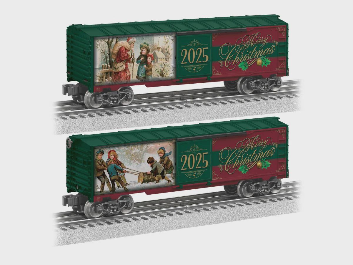 Lionel O RTR 2025 Christmas Boxcar (LNL2528100)