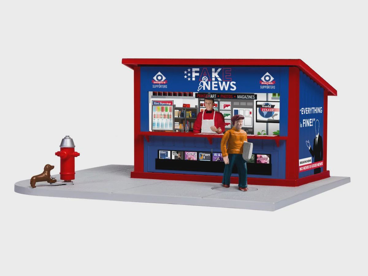 Lionel O RTR Fake News Stand #2 (LNL2529260)