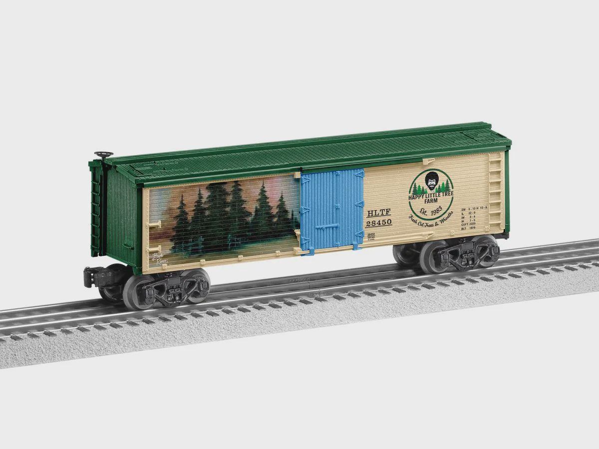 Lionel O RTR Happy Tree Farm reefer (LNL2528450)