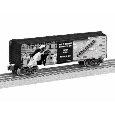 Lionel O-27 Kiss the War Goodbye Boxcar (LNL1938210)