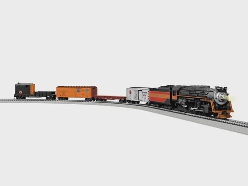 Lionel HO Berkshire Steam Freight Set LionChief Sound and Control Southern Pacific 2-8-4, 4 Cars, FasTrack Oval, Power Pack, Controller (LNL2361010)