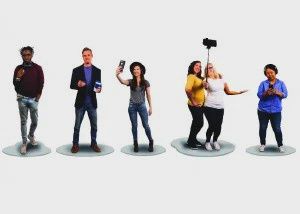 Lionel O MILLENNIAL PEOPLE PACK (LNL1930060)