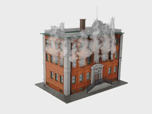 Lionel On Fire Building Kit HO (LNL2167070)