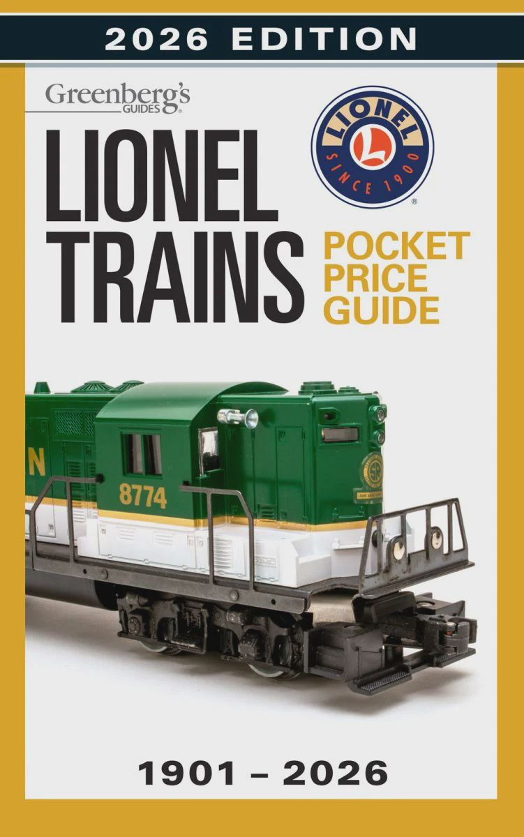 Lionel Trains Pocket Price Guide 1901-2026 (KAL108726)