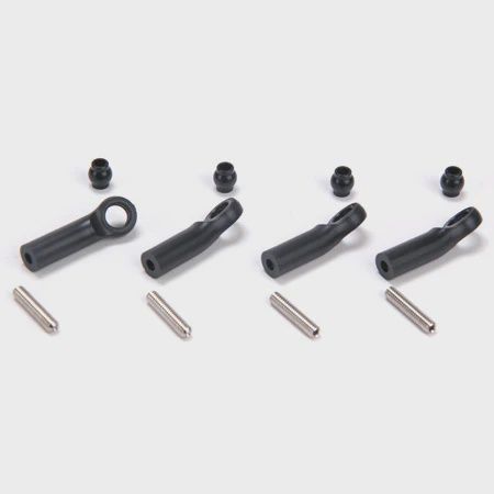 Losi 17 Deg Rod Ends, Pivots &amp; Hardware: CCR (LOSA6011)