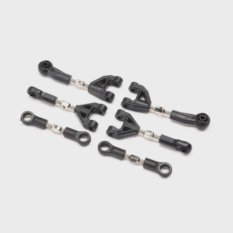 Losi Adjustable Camber &amp; Steering Link Set: NASCAR (LOS-1923)