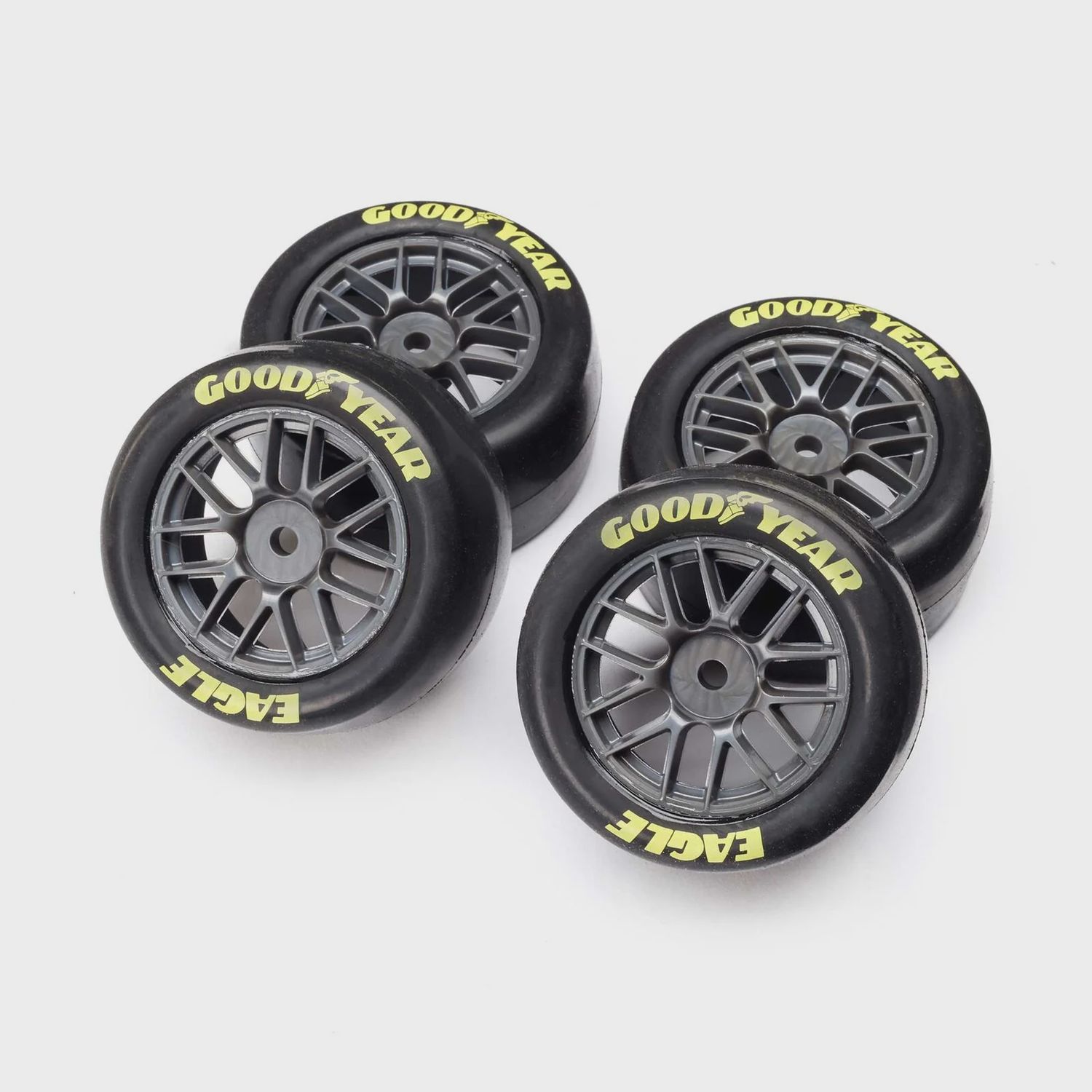 Losi Goodyear Eagle Mounted Tires, Soft (4): NASCAR (LOS-1937)