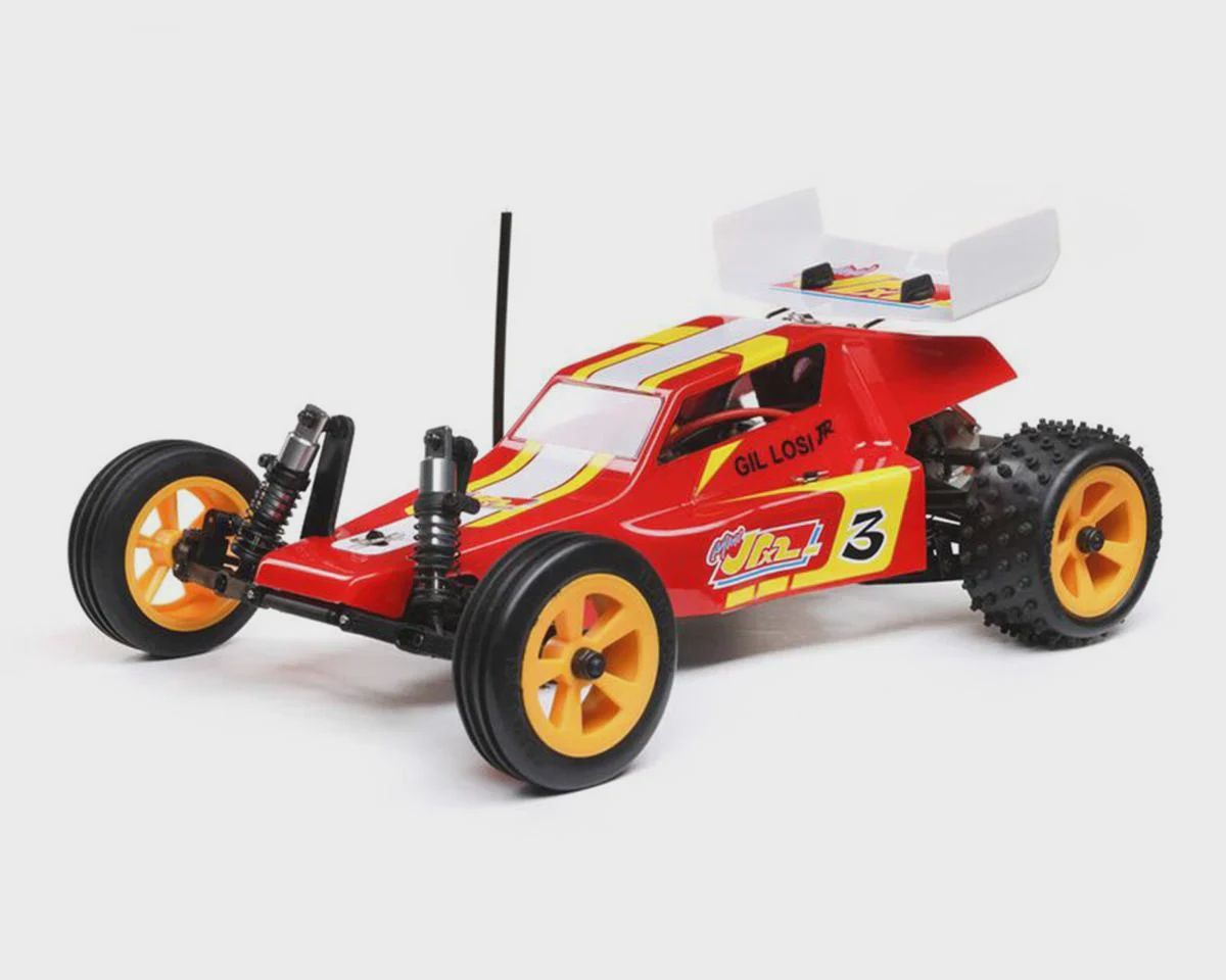 Losi JRX2 1/16 RTR 2WD Buggy (Red) w/2.4GHz Radio, Battery &amp; Charger (LOS01020T1)