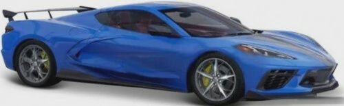 Maisto 1/8 2020 Chevrolet Corvette Stingray Coupe w/High-Wing (Blue) (MAI31455BLU)