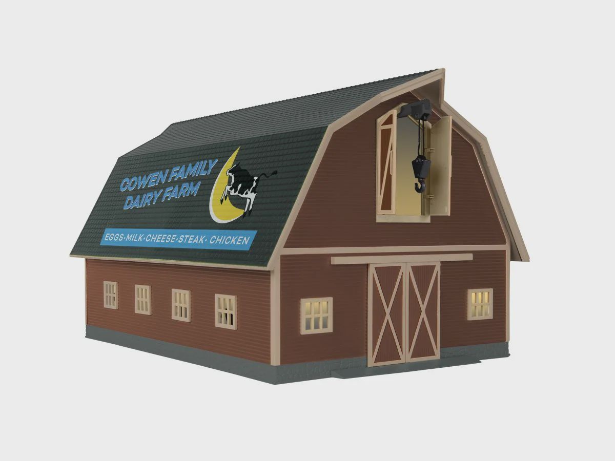 Lionel O RTR Farm Animal Sound Barn (LNL2429120)