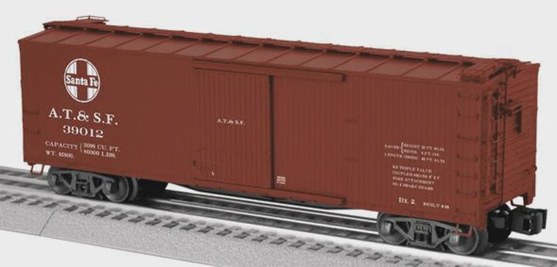 Lionel Santa Fe Double-Sheathed Boxcar #39012 (LNL629385)