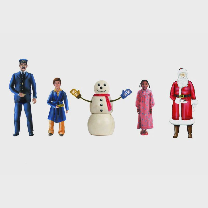 LIONEL THE POLAR EXPRESS Snowman &amp; Children People Pack (LNL1830010)