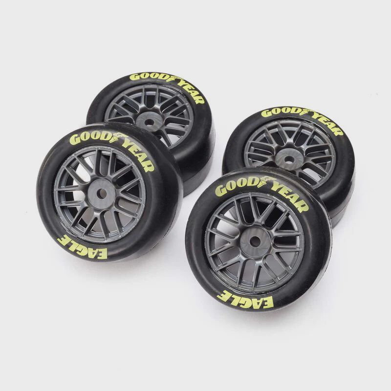 Losi Goodyear Eagle Mounted Tires, Medium (4): NG (LOS-1914)