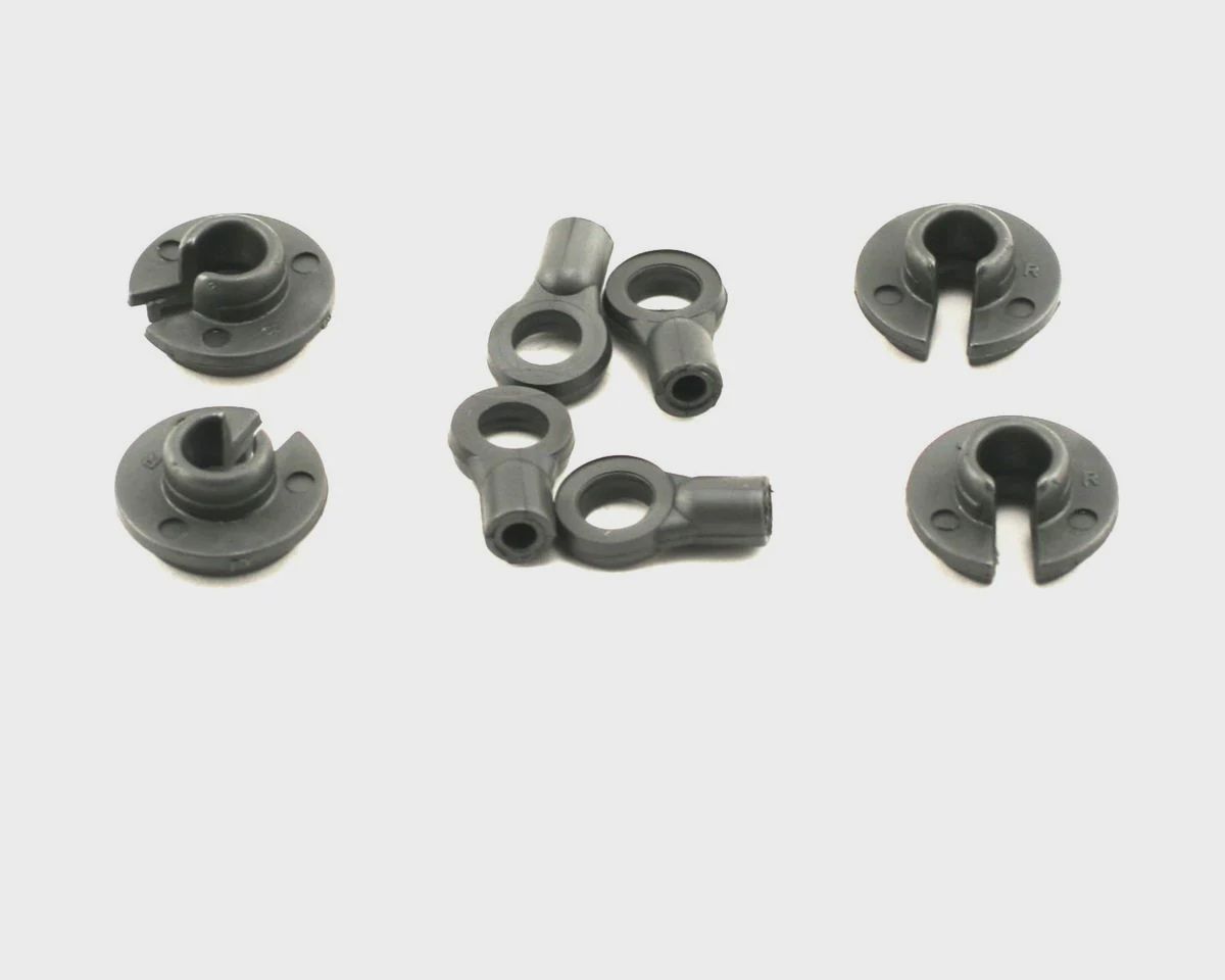 Losi Shock Ends &amp; Cups (4) (LOSA5079)