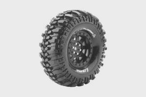 Louise RC CR-Champ 1/10 1.9" Crawler Tires, 12mm Hex Front/Rear (2) (LOULT3231VBC)