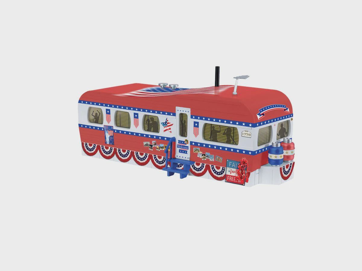 Lionel Patriotic Trailer Home (LNL2529220)
