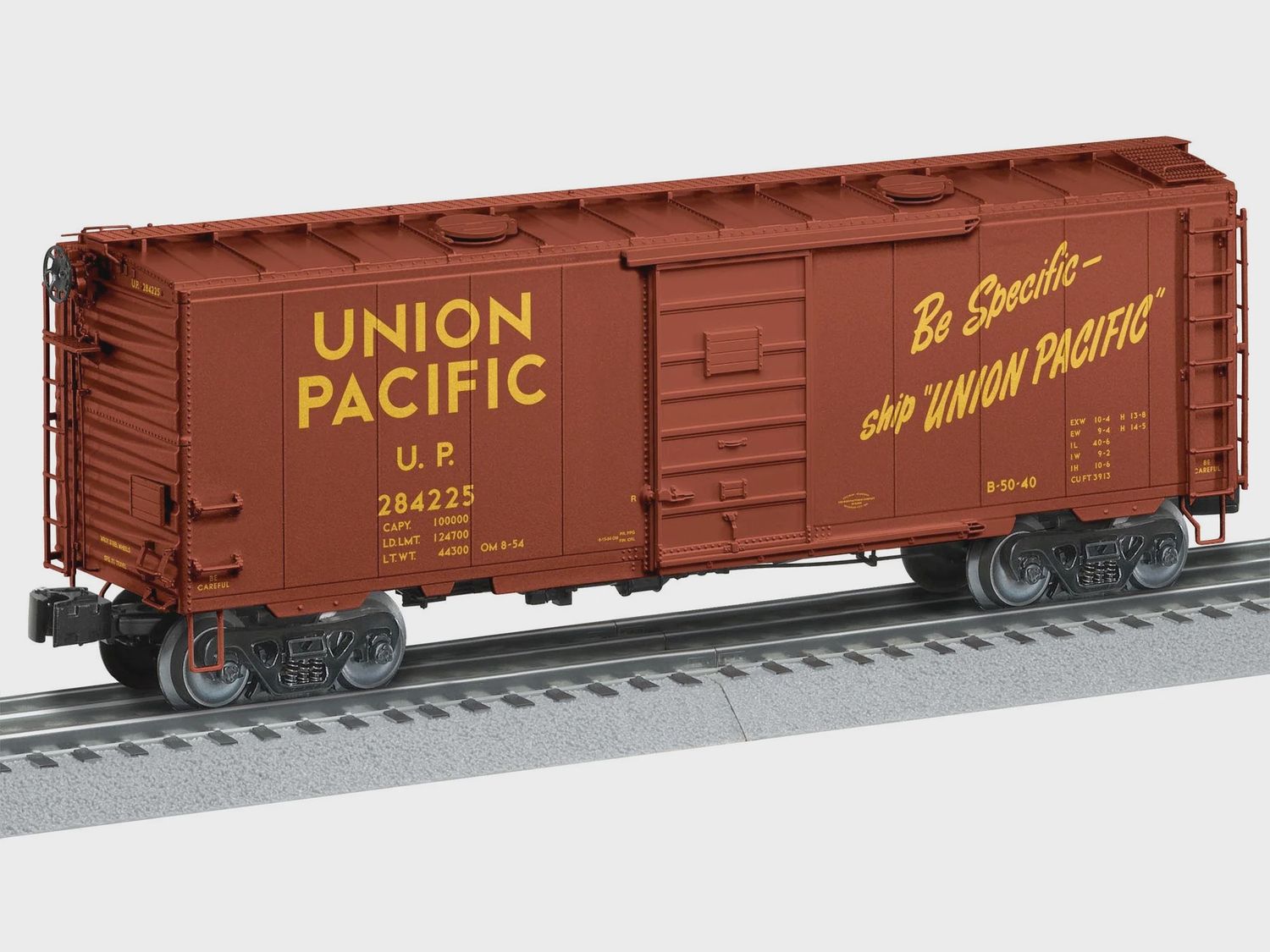 Lionel Union Pacific Roof-Hatch Boxcar #284225 (LNL2126111)