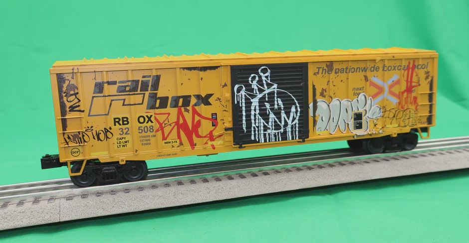 Lionel Weathered Railbox ACF 50' Boxcar #32508 (LNL2542302)