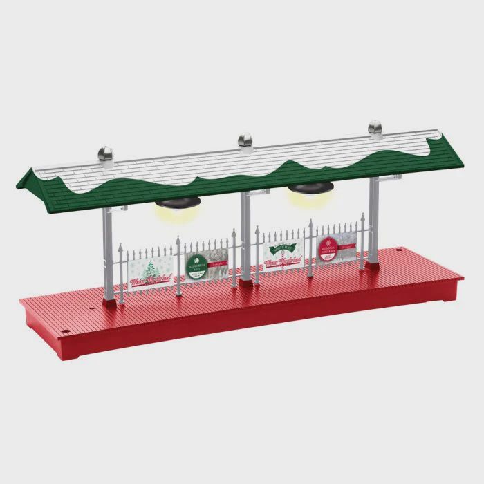 Lionel WINTER WONDERLAND PLUG-EXPAND-PLAY STATION PLATFORM O (LNL1929070)