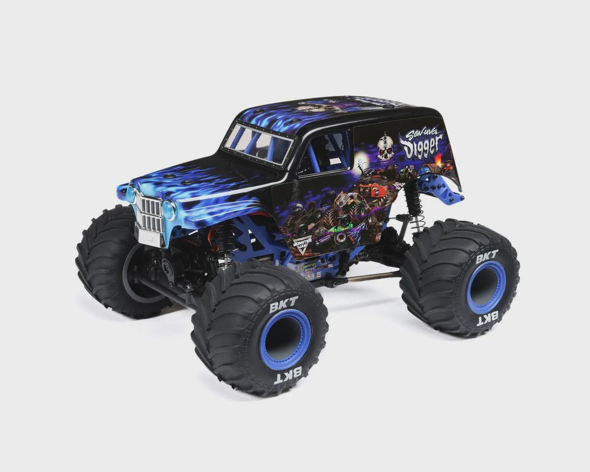 Losi 1/18 Mini LMT 4X4 Brushed RTR Monster Truck (Son-Uva Digger) (LOS01026T2)