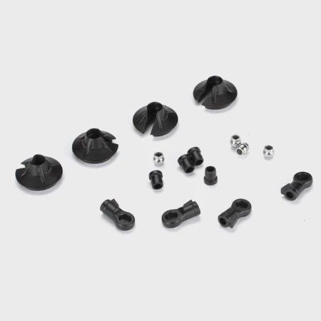 Losi 15mm Shock Ends,Cup,Bushing (LOSA5434)