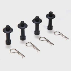 Losi Body Post Set: NCR (LOSB2460)