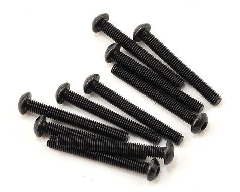 Losi M3x25mm Button Head Screws (10) (LOS235024)