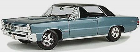 Maisto 1/18 1965 Pontiac GTO Hurst Edition Hardtop (Met. Blue) (MAI31885BLU)
