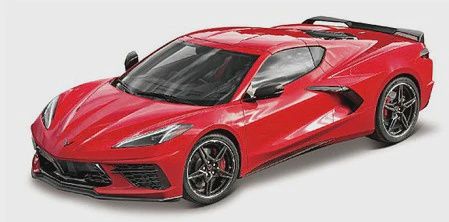 Maisto 2020 Chevrolet Corvette Stingray Coupe (Red) (MAI31447)