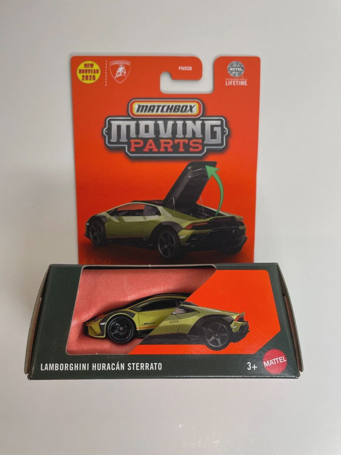 MATCHBOX Moving Parts Lamborghini Huracan Sterrato (JBW70)-1