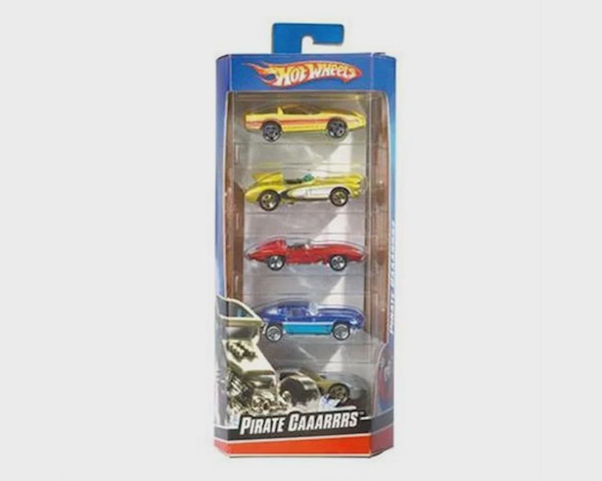 Mattel Hot Wheels Exotic Rides Pack (5) (Chosen at Random) (MTT1806)