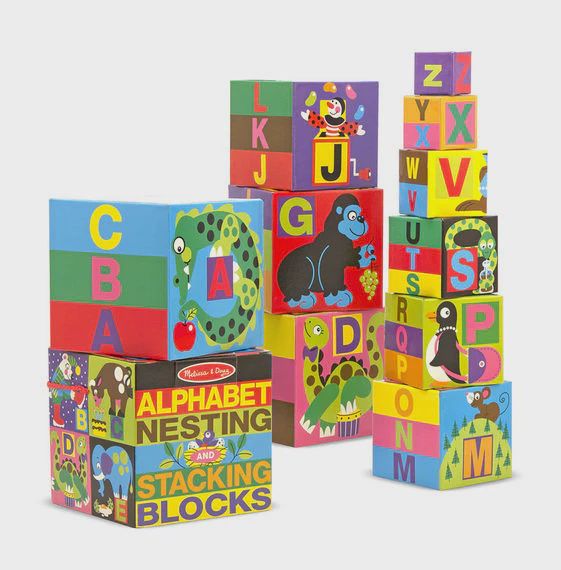 Melissa &amp; Doug Alphabet Nesting (2782)