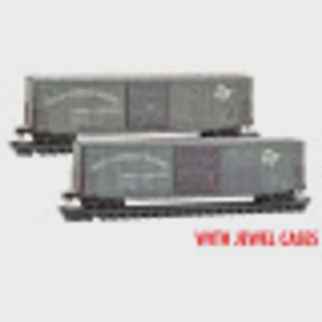 Micro-Trains Line -N Gulf Mobile &amp; Ohio 50' Box Car - weathered N Scale (MTL98305082)