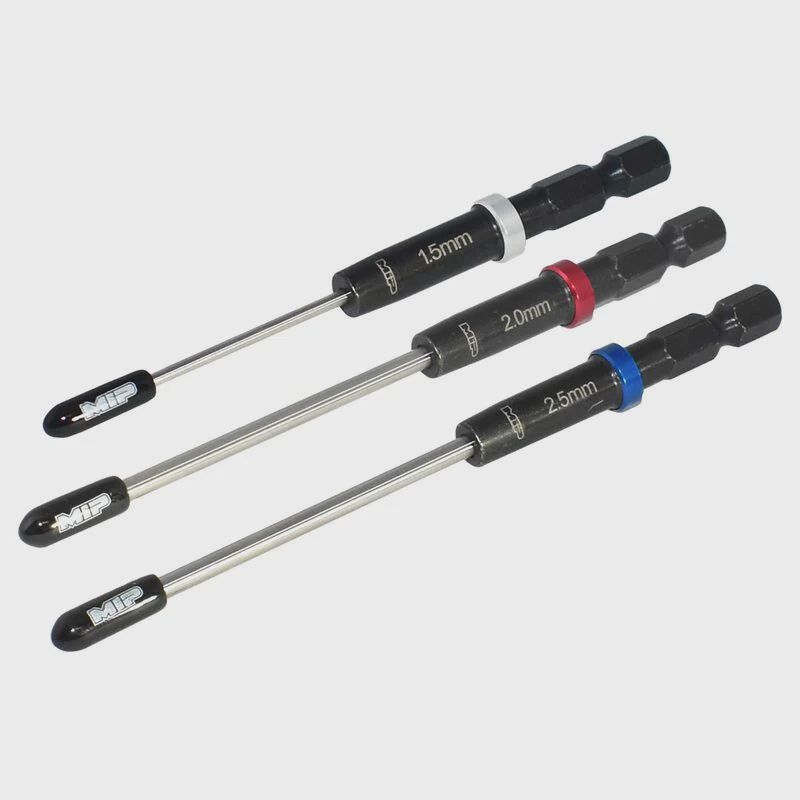 MIP Speed Tip™ Hex Driver Wrench Set Gen 2, Metric (3), 1.5mm, 2.0mm, &amp; 2.5mm (MIP9612)